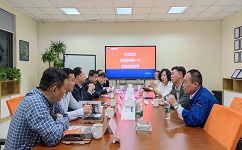 米脂县领导与依斯倍环保进行座谈会，探讨废水零排放